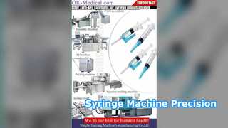 Syringe Machine 220V 380V 490mm Stroke