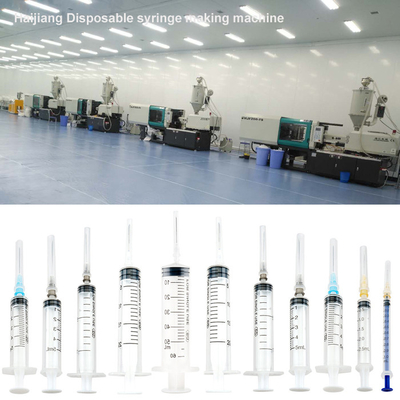 full production line for syringe making machine syringe size from 1ml,2ml,3ml,5ml,10ml,20ml,50ml