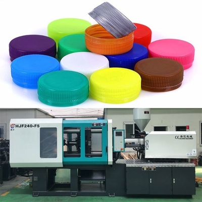 Professional Automatic Small Cap Injection Molding Machine Blue And White Color