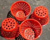 Plastic Basket Injection Mold Tooling With Handle Colorful PP Material