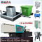 The injection molding machine specializes in the production of trash cans indoor family type and outdoor public type