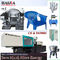 An injection molding machine that specializes in manufacturing plastic chairs Fixed platen with centralized force