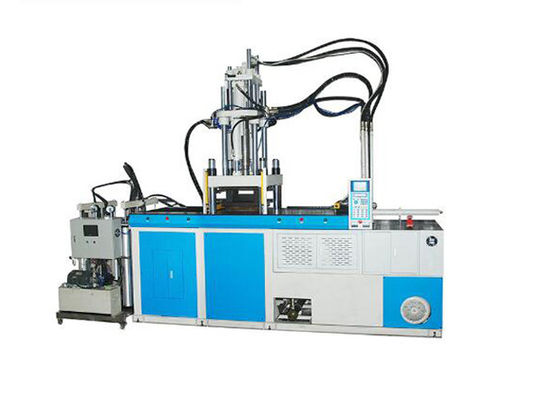 Vertical Hydraulic Injection Moulding Machine , Rotary Table Injection Molding Machine