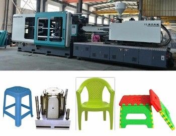 780T Horizontal Style Servo Injection Molding Machine Plastic Beach Chair